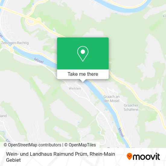 Карта Wein- und Landhaus Raimund Prüm