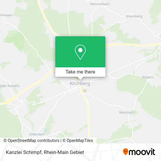 Карта Kanzlei Schimpf