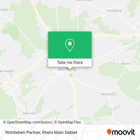 Карта Wohlleben Partner