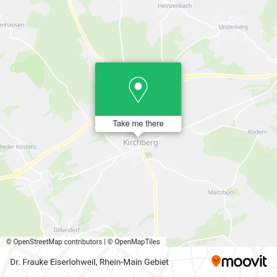 Карта Dr. Frauke Eiserlohweil