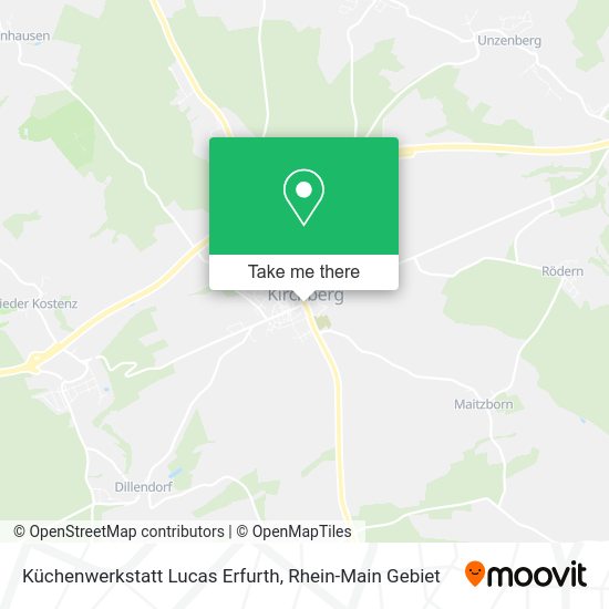 Карта Küchenwerkstatt Lucas Erfurth