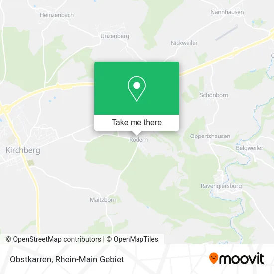 Карта Obstkarren