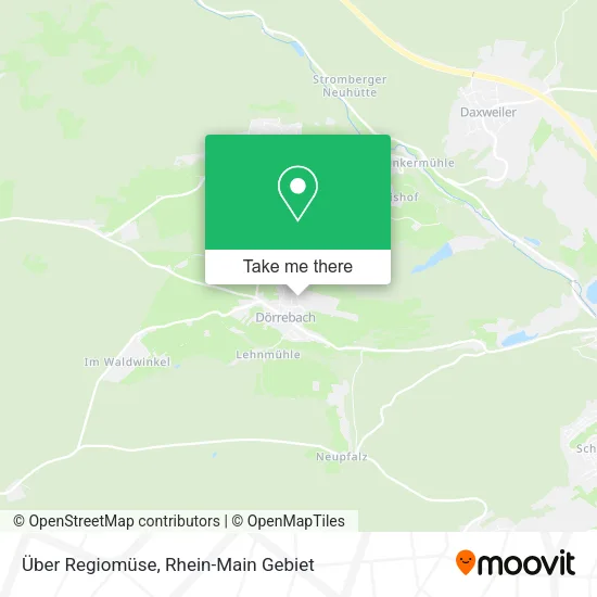 Карта Über Regiomüse