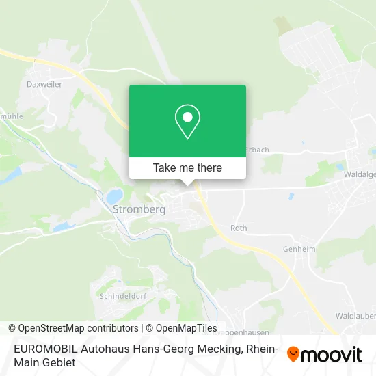 Карта EUROMOBIL Autohaus Hans-Georg Mecking