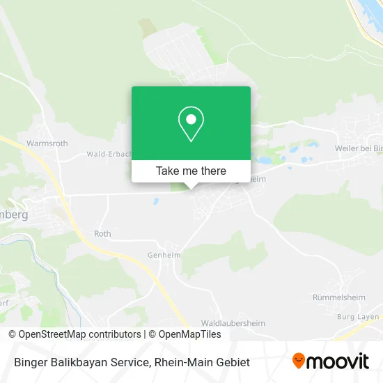 Карта Binger Balikbayan Service