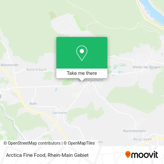 Карта Arctica Fine Food