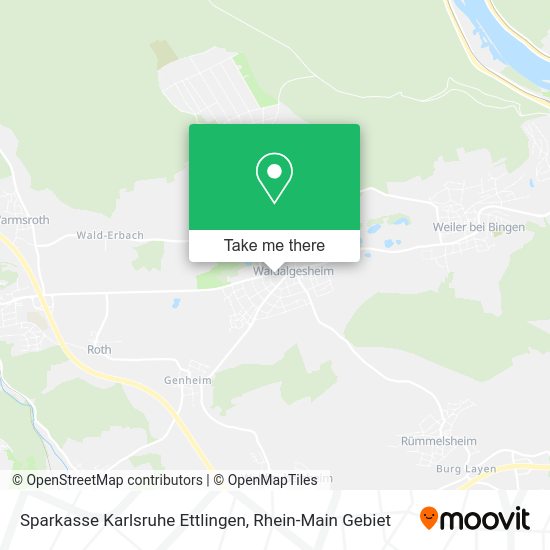 Карта Sparkasse Karlsruhe Ettlingen