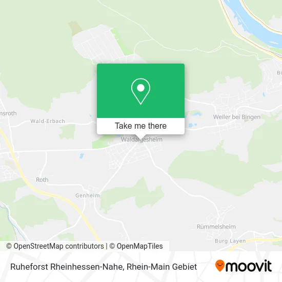 Карта Ruheforst Rheinhessen-Nahe