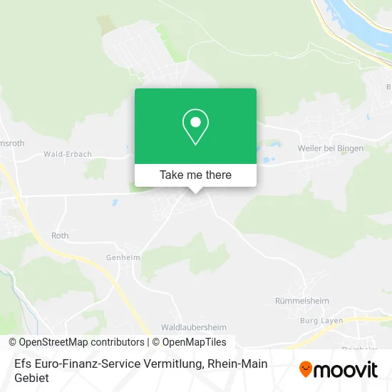 Карта Efs Euro-Finanz-Service Vermitlung