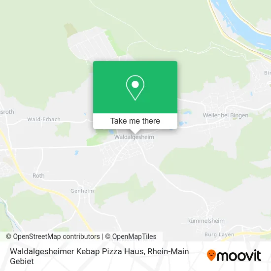 Карта Waldalgesheimer Kebap Pizza Haus