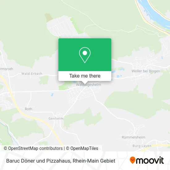 Карта Baruc Döner und Pizzahaus