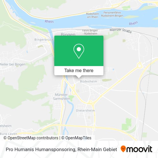 Карта Pro Humanis Humansponsoring
