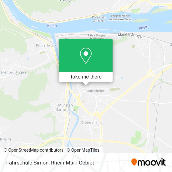 Карта Fahrschule Simon