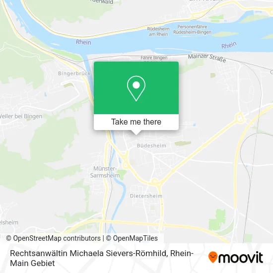 Карта Rechtsanwältin Michaela Sievers-Römhild