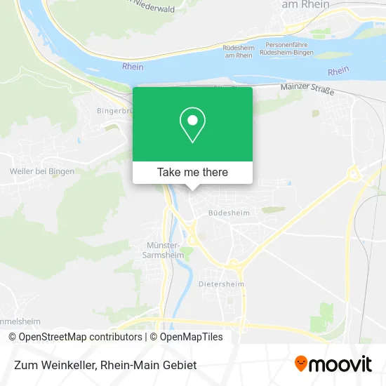 Карта Zum Weinkeller