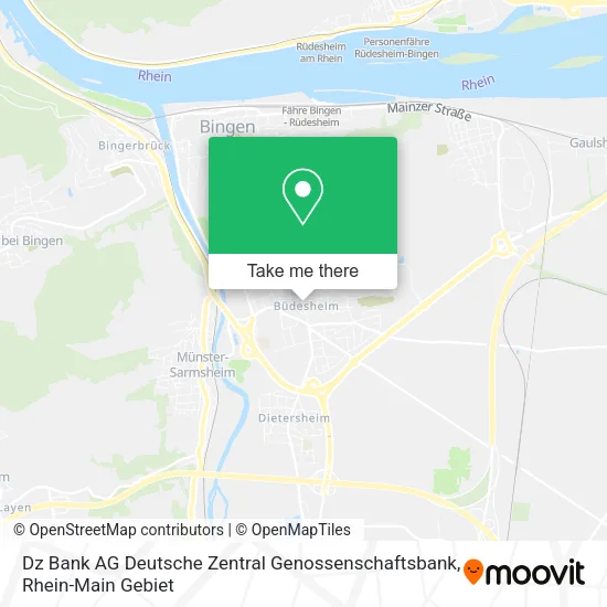 Карта Dz Bank AG Deutsche Zentral Genossenschaftsbank