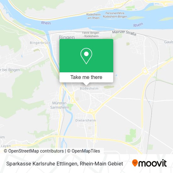 Карта Sparkasse Karlsruhe Ettlingen