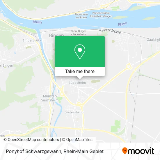 Карта Ponyhof Schwarzgewann