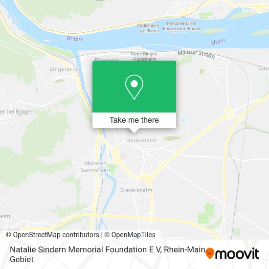 Карта Natalie Sindern Memorial Foundation E V
