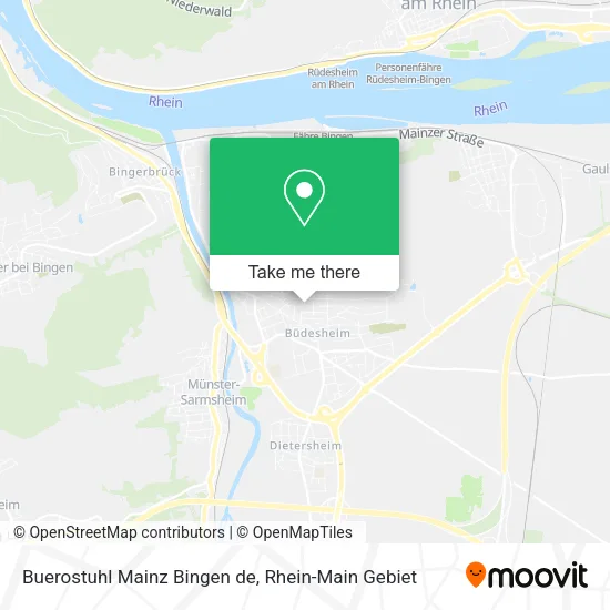 Карта Buerostuhl Mainz Bingen de