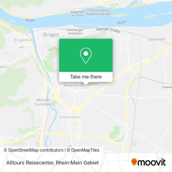 Карта Alltours Reisecenter