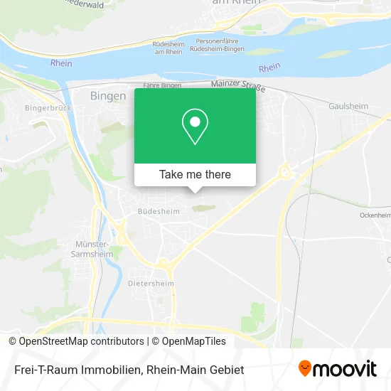 Карта Frei-T-Raum Immobilien