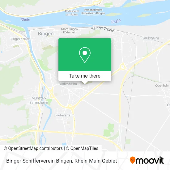 Карта Binger Schifferverein Bingen