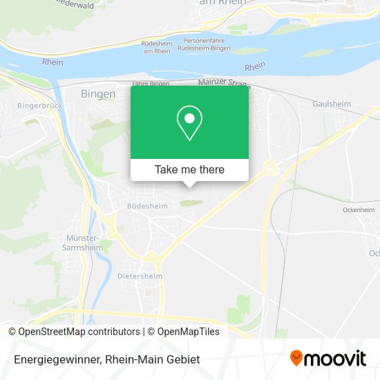 Карта Energiegewinner