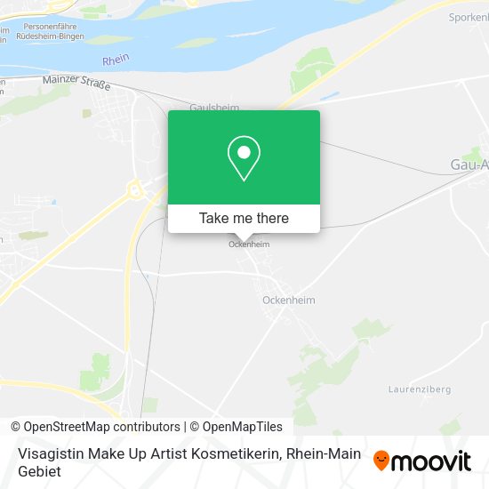 Карта Visagistin Make Up Artist Kosmetikerin
