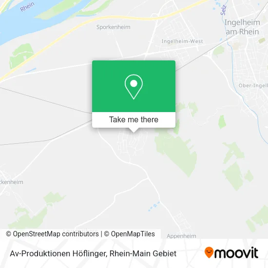Карта Av-Produktionen Höflinger
