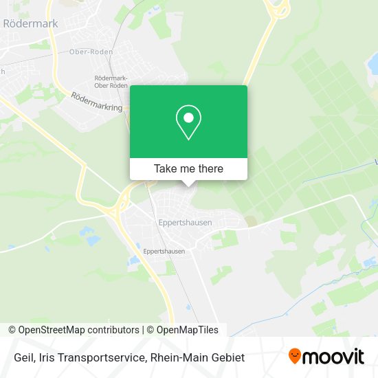 Geil, Iris Transportservice map