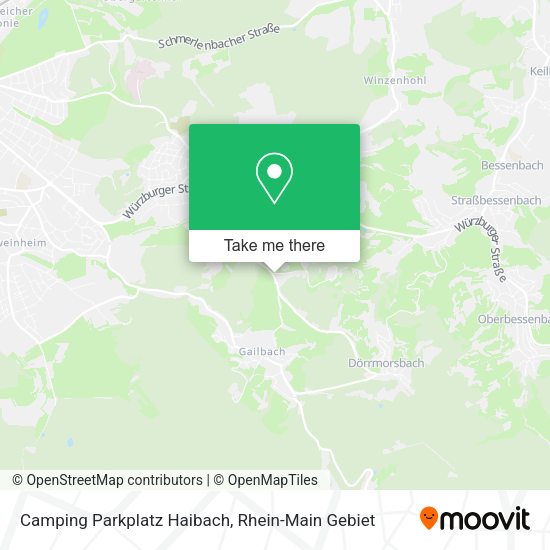 Карта Camping Parkplatz Haibach