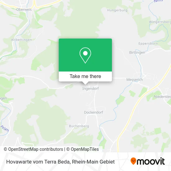 Карта Hovawarte vom Terra Beda