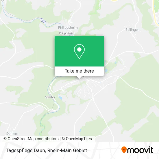 Карта Tagespflege Daun