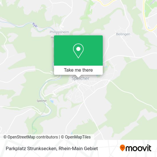 Карта Parkplatz Strunksecken