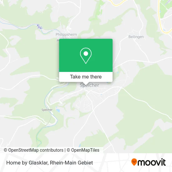 Карта Home by Glasklar