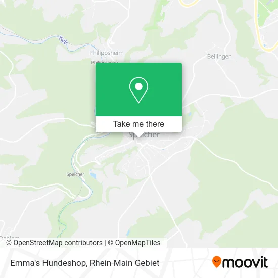 Карта Emma's Hundeshop