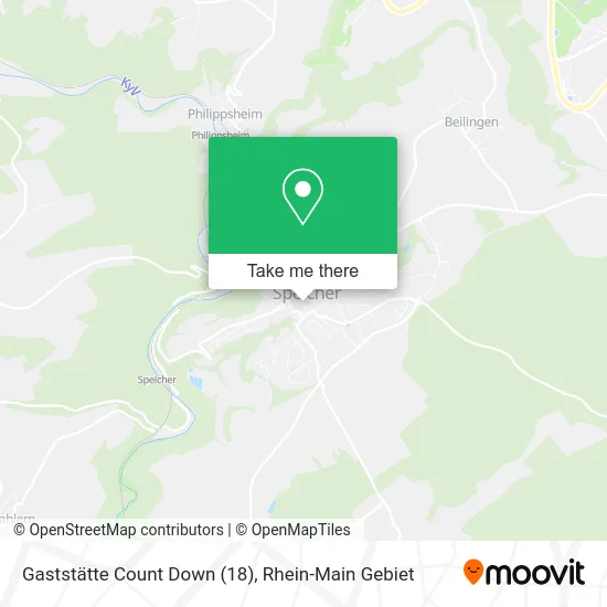 Карта Gaststätte Count Down (18)
