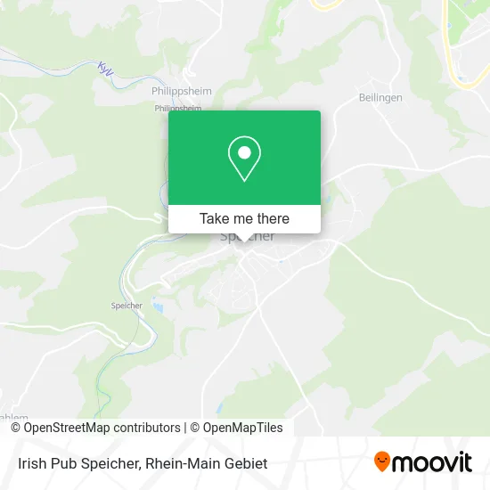 Карта Irish Pub Speicher