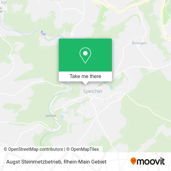 Карта Augst Steinmetzbetrieb