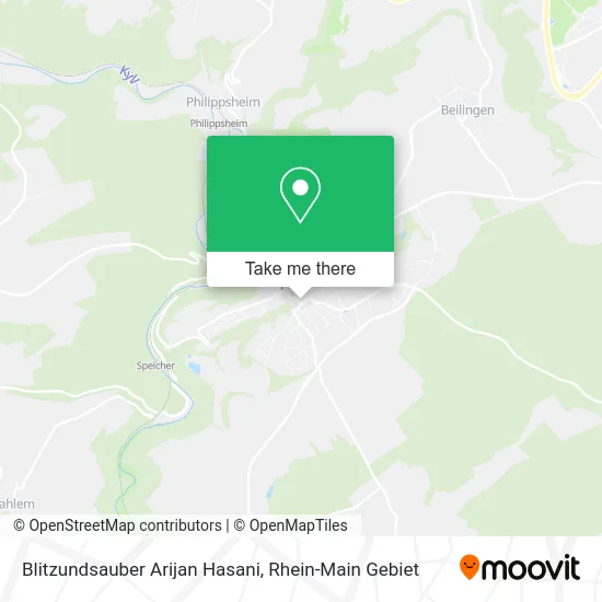 Карта Blitzundsauber Arijan Hasani