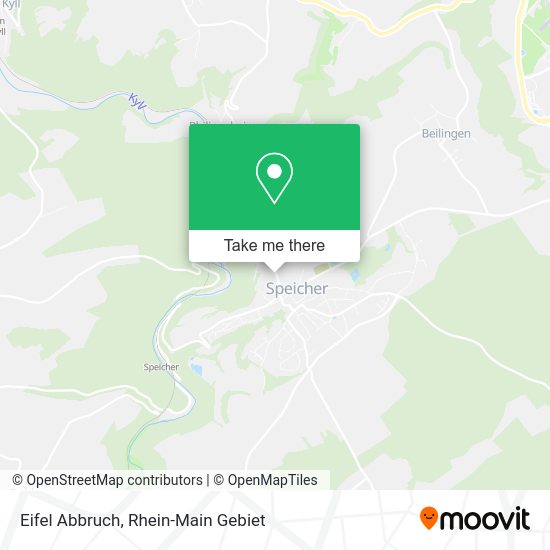Карта Eifel Abbruch