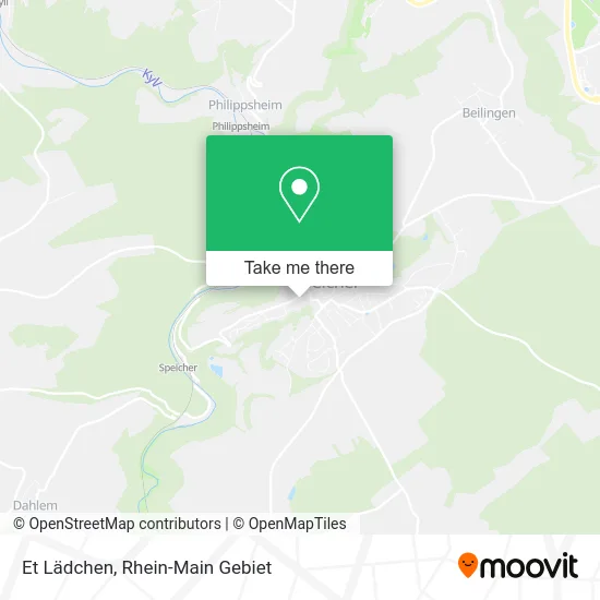 Карта Et Lädchen