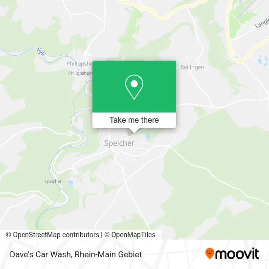 Карта Dave's Car Wash