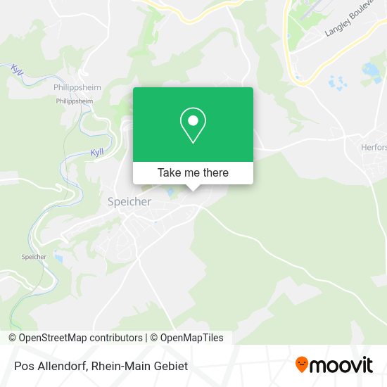 Карта Pos Allendorf