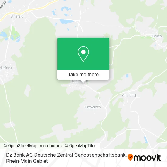 Карта Dz Bank AG Deutsche Zentral Genossenschaftsbank