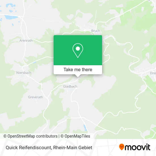 Карта Quick Reifendiscount