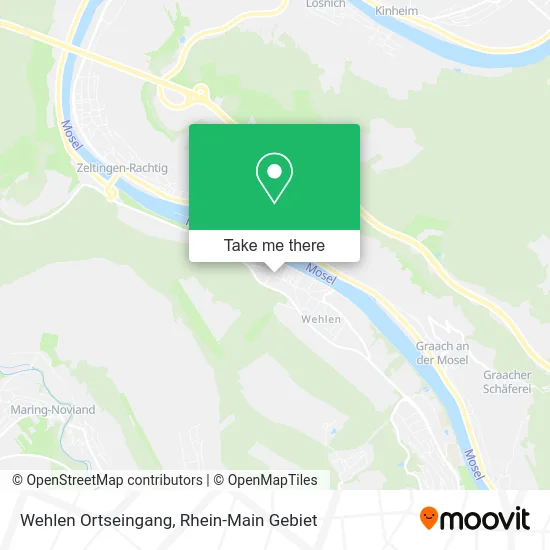 Карта Wehlen Ortseingang