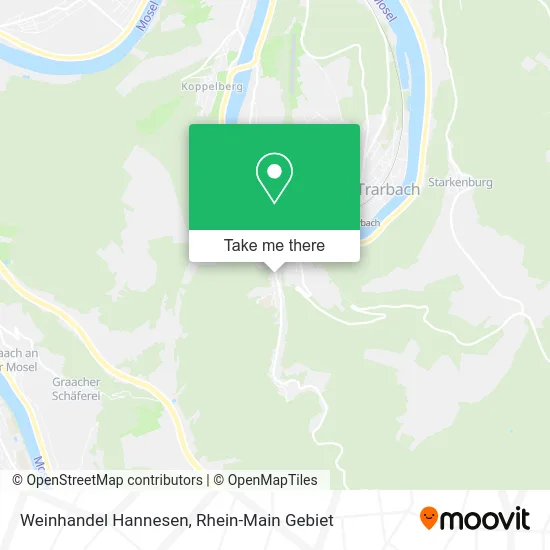 Карта Weinhandel Hannesen
