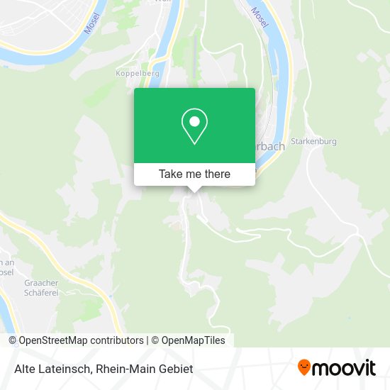 Карта Alte Lateinsch